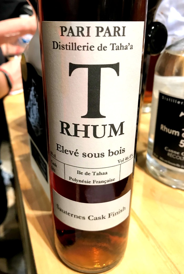 T Rhum élevé sous bois