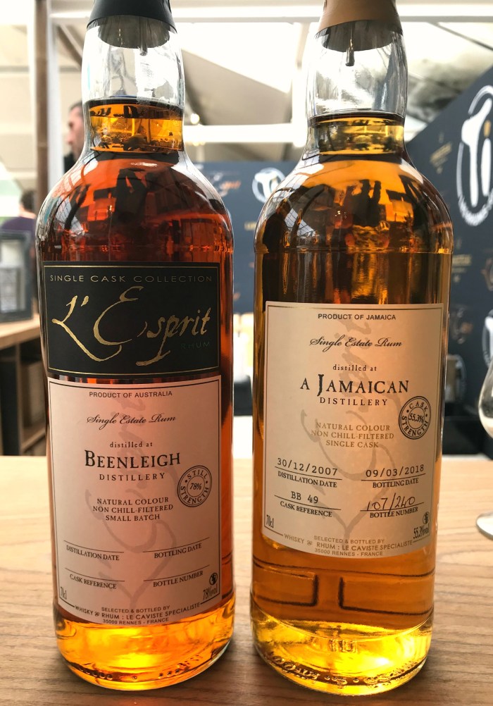 L'Esprit Beenleigh and a Jamaican distillery