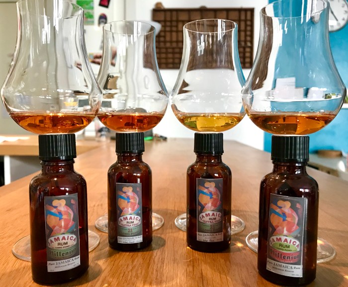 Long Pond - Silver Seal - Millenium - samples line up