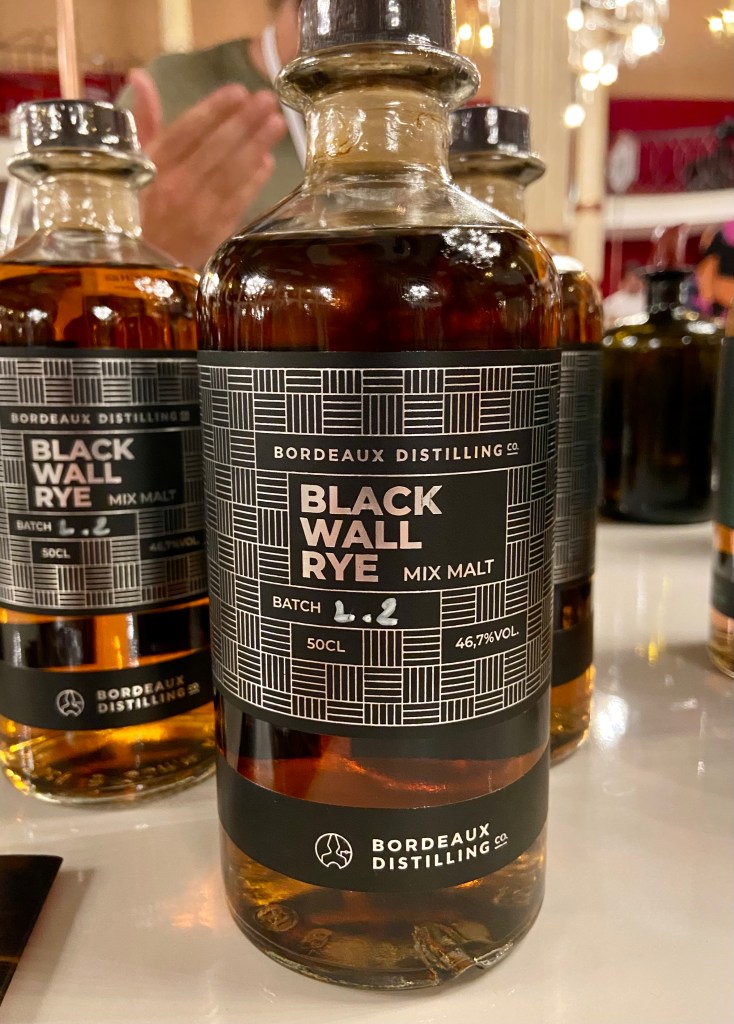 France Quintessence 2022 - Bordeaux Distilling Black Wall Rye (rye whisky)