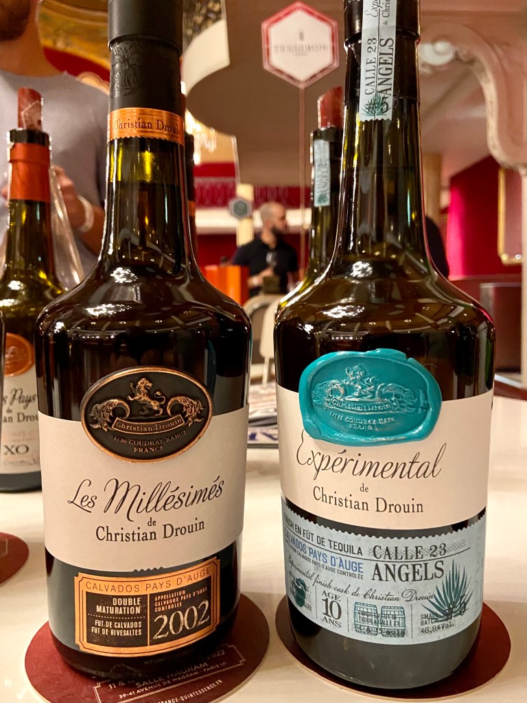France Quintessence 2022 - Calvados Christian Drouin Millésime 2002 et Expérimental Tequila
