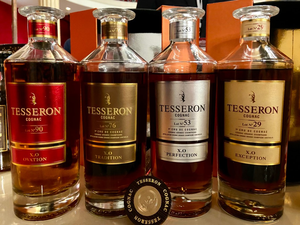 France Quintessence 2022 - Cognac Tesseron Lot N°90, Lot N°76, Lot N°53 et Lot N°29