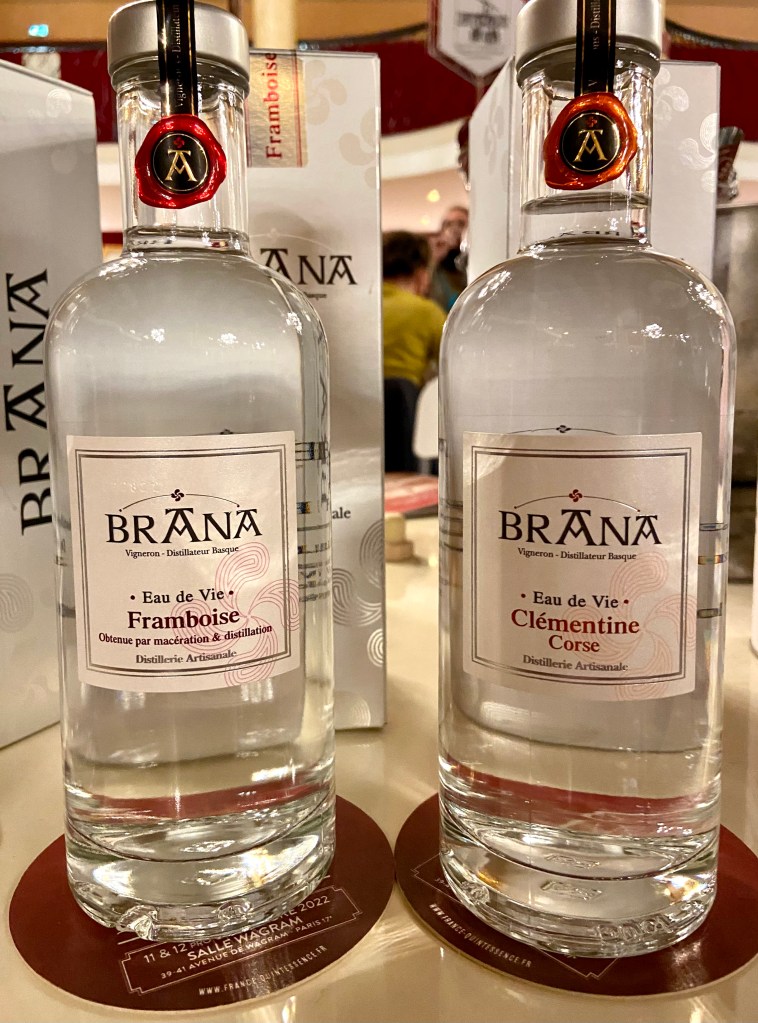 France Quintessence 2022 - Distillerie Brana Eau-de-Vie de Framboise et Eau-de-Vie de Clémentine Corse