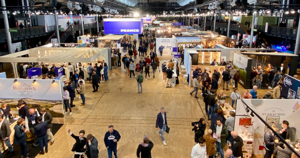 Vue depuis la zone VIP du Whisky Live 2022