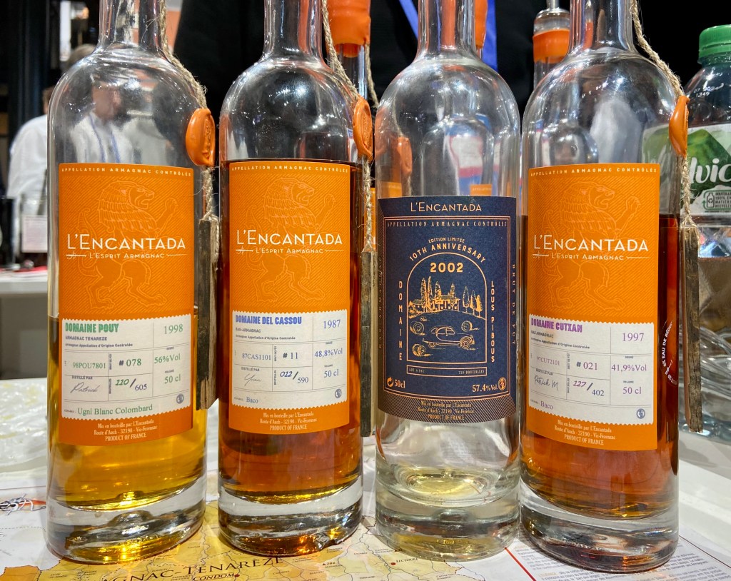 L'Encantada Domaine del Cassou 1987, Domain Pouy 1998, Lous Pibous 2002 et Domaine Cutxan 1997