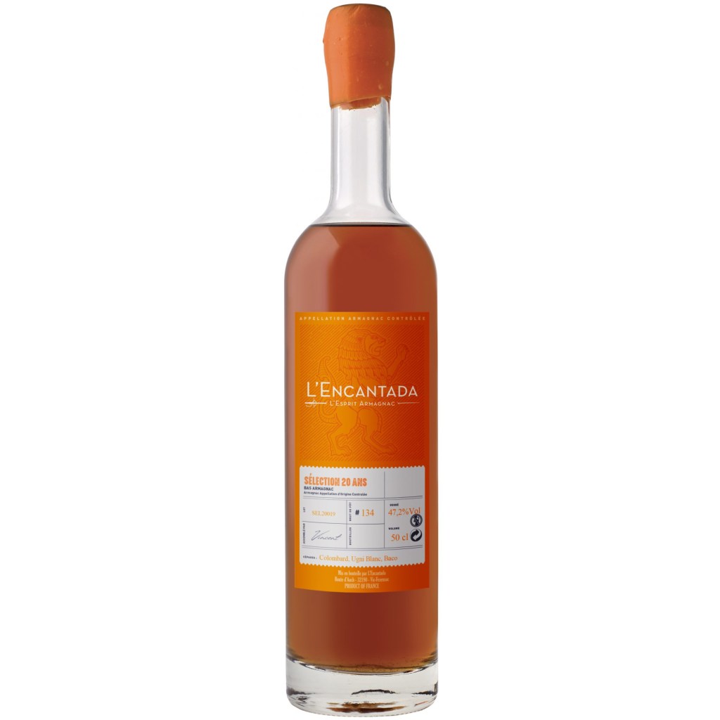 Armagnac L'Encantada - Sélection 20 ans - 47.2%