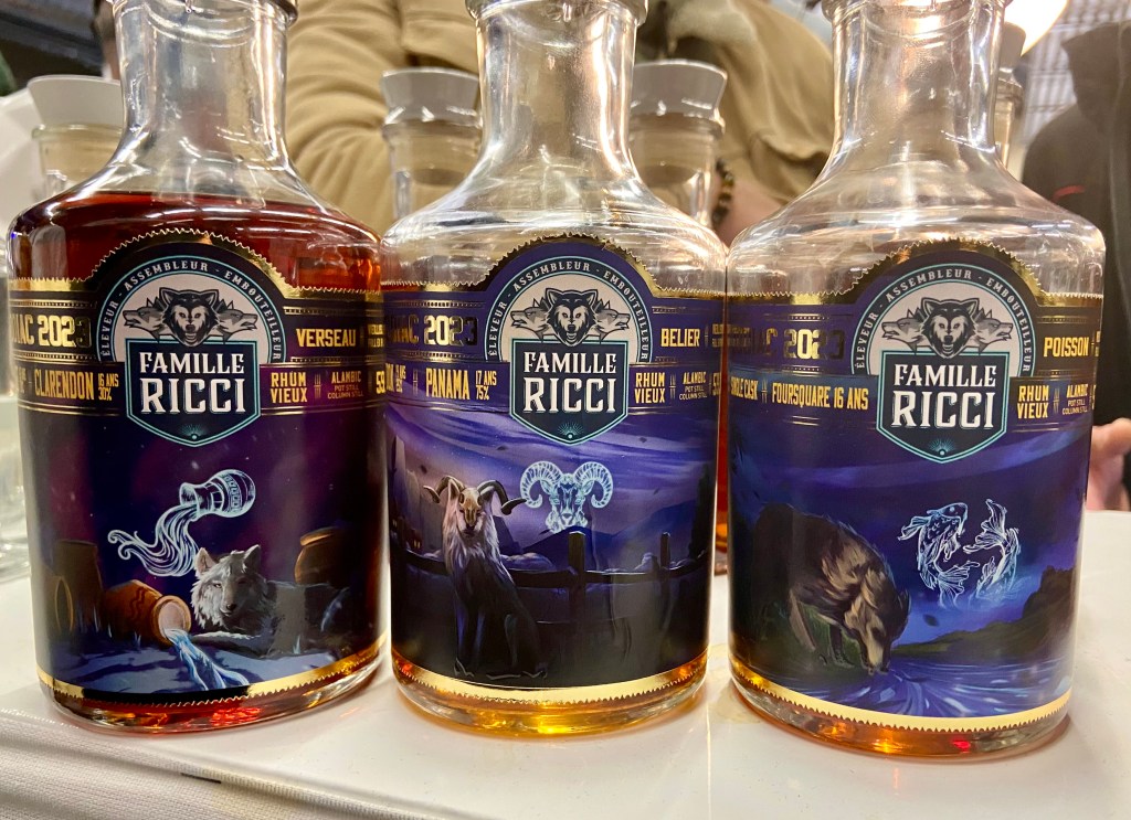 Mon Rhum fest 2023 - Famille Ricci Zodiac 2023 Verseau, Famille Ricci Zodiac 2023 Bélier et Famille Ricci Zodiac 2023 Poisson
