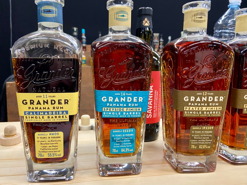 Mon Rhum fest 2023 - Grander Calimadeira, Grander Speyside Finish et Grander Peated Finish
