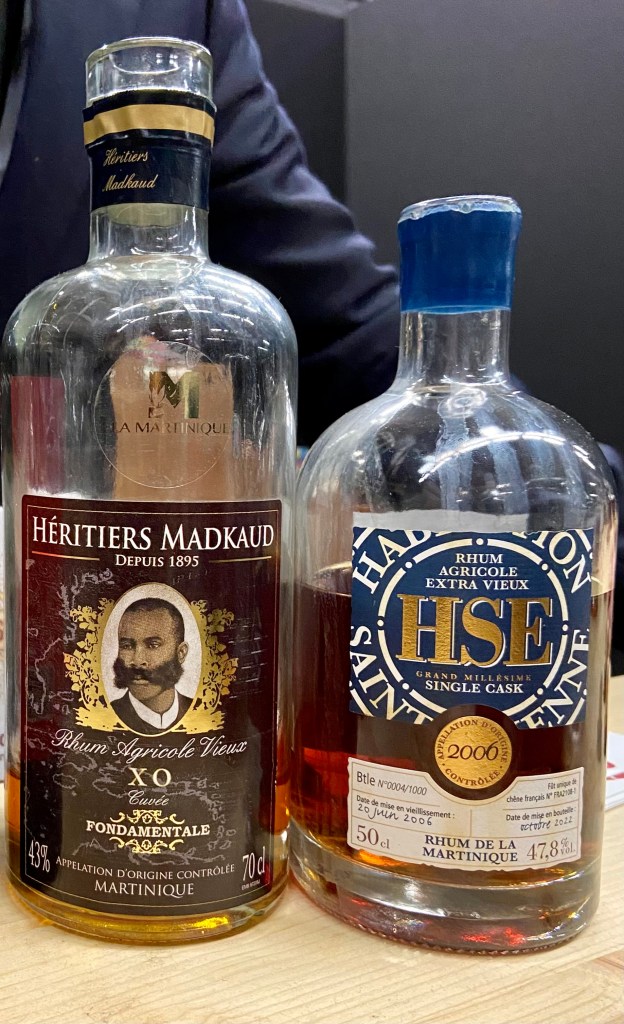 Mon Rhum Fest 2023 - Héritiers Madkaud XO et HSE Single Cask 2006