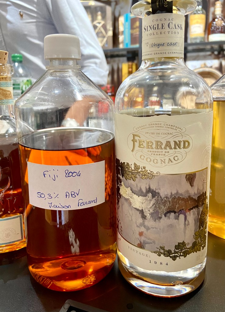 Salon La Maison 2023 - Plantation Fiji 2004 et Cognac Ferrand Single Cask 1984