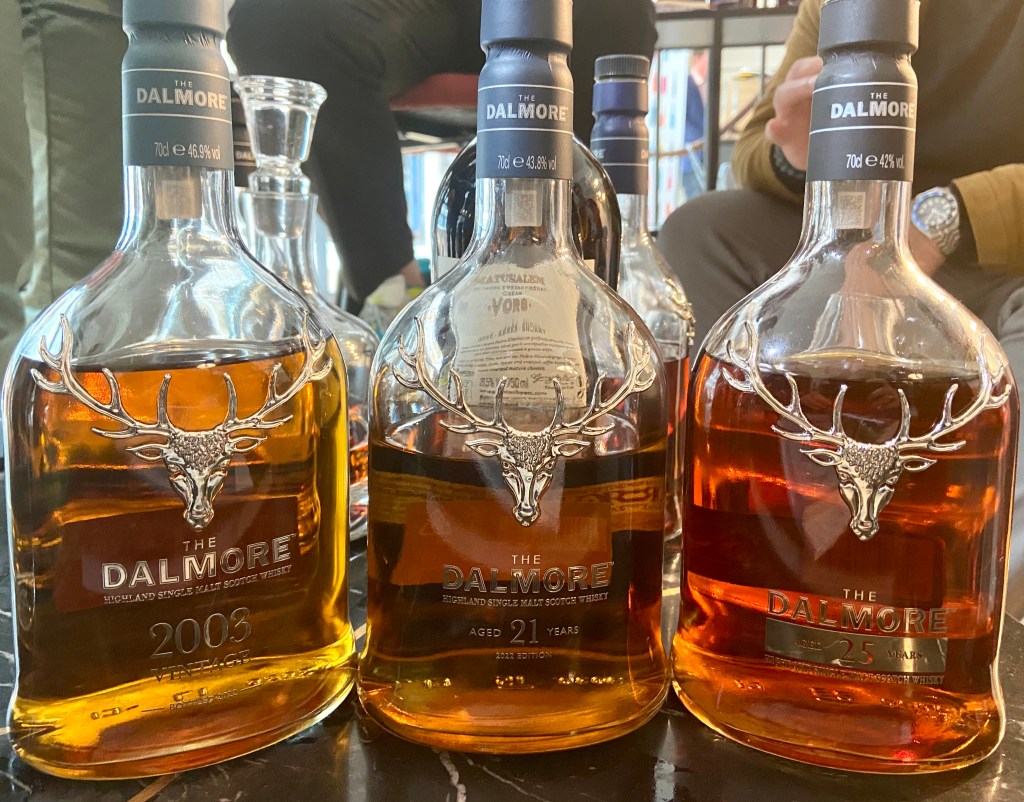 Salon La Maison 2023 - The Dalmore 2003, The Dalmore 21 ans et The Dalmore 25 ans