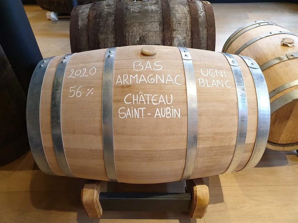Boutique Rhum Attitude Bruxelles - Fût de Bas Armagnac Château Saint-Aubin 2020