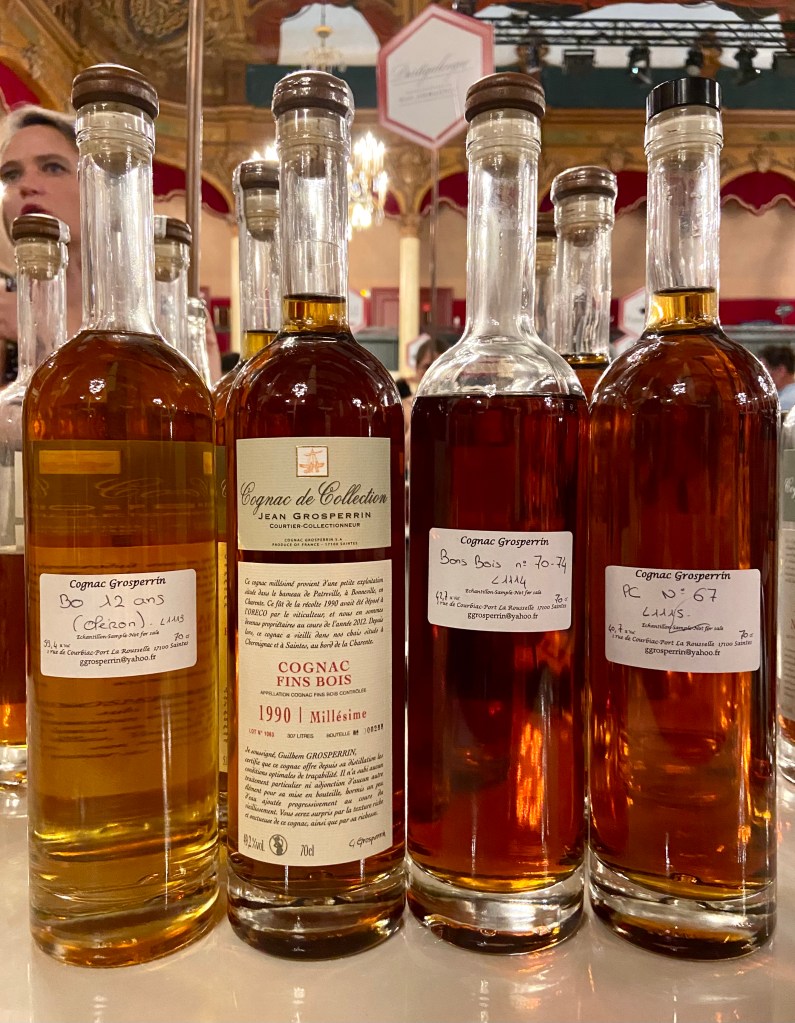 Cognac Grosperrin - Bois Ordinaires 12 ans, Fins Bois 1990, Bons Bois 70-74, Petite Champagne 67