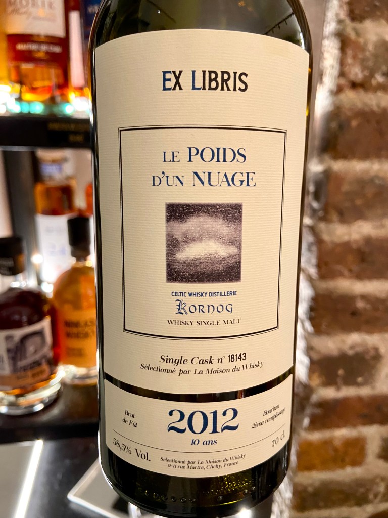 Ex Libris Le Poids d'un Nuage - Kornog 2012