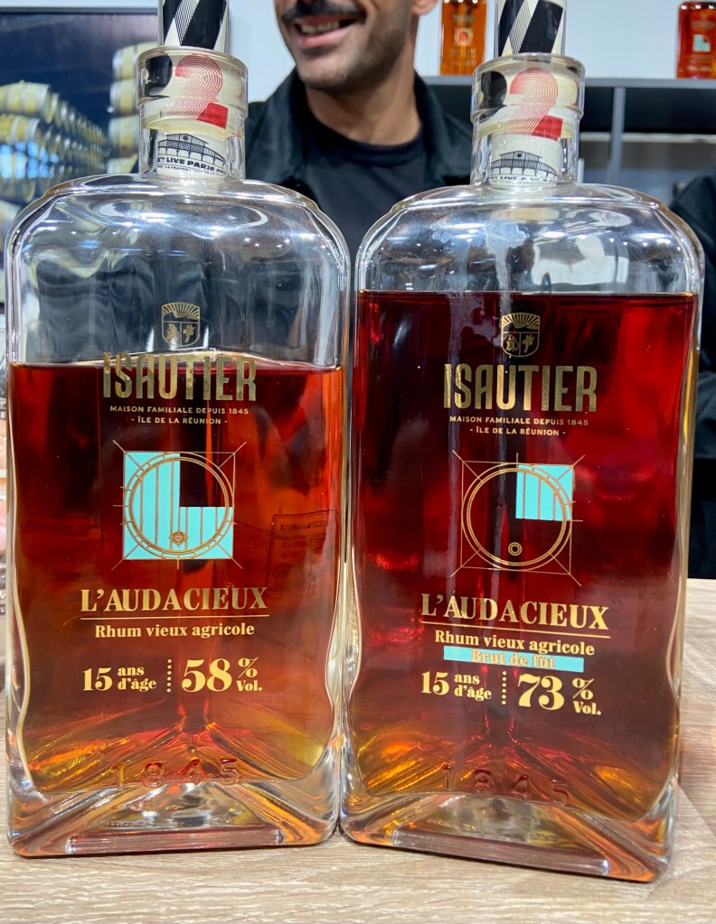 Whisky Live Paris 2023 - Isautier L'Audacieux full proof et L'Audacieux réduit