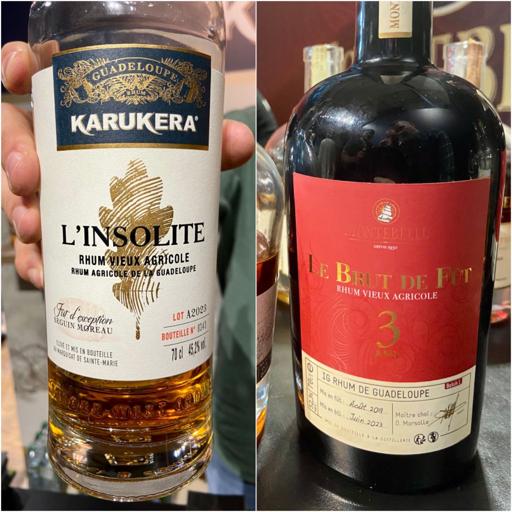 Whisky Live Paris 2023 - Karukera L'Insolite et Montebello Brut de Fût 3 ans