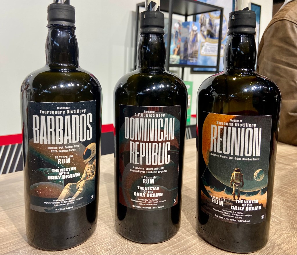 Whisky Live Paris 2023 - The Nectar of the Daily Drams Barbados 10 ans, Dominican Republic 10 ans et Reunion 5 ans