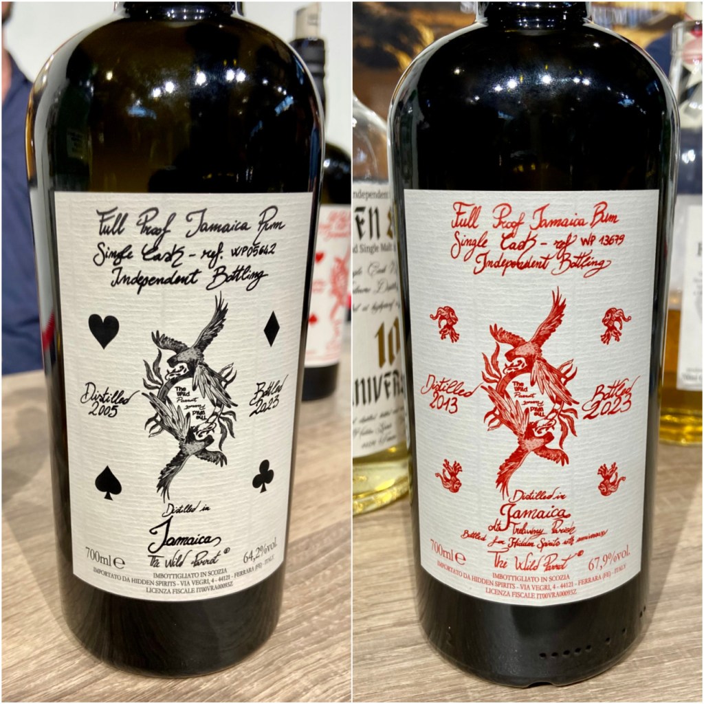 Whisky Live Paris 2023 - The Wild Parrot Jamaica 2005 (Long Pond) et Jamaica 2013 (Hampden DOK)