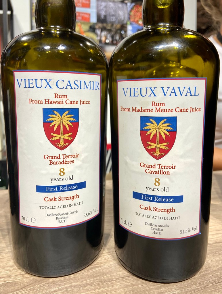 Whisky Live Paris 2023 - Vieux Casimir 8 ans et Vieux Vaval 8 ans