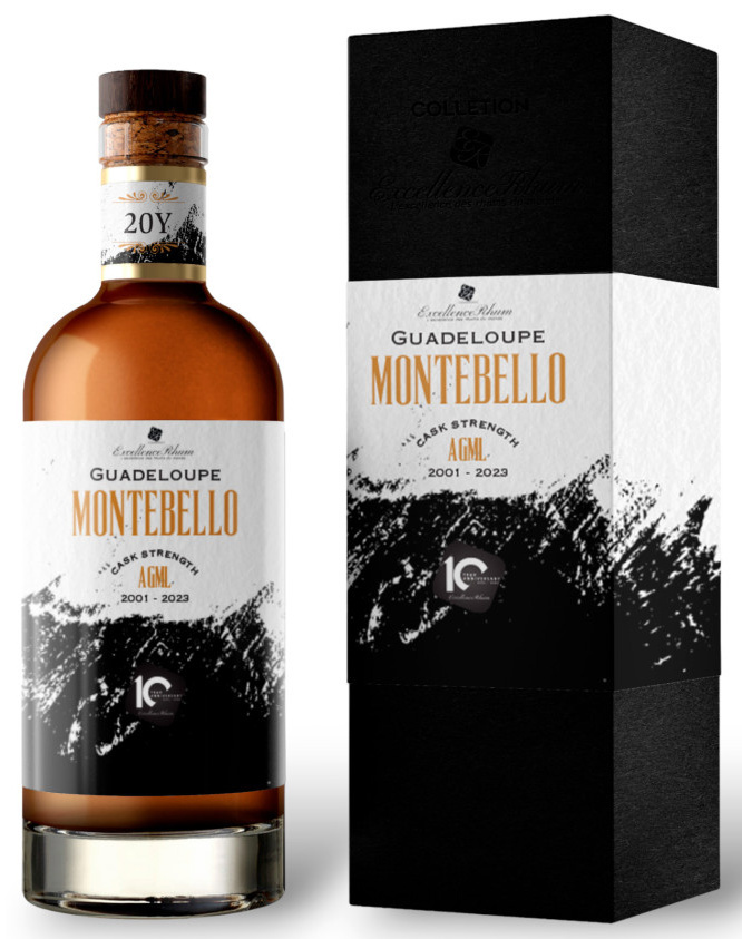 Excellence Rhum Collection 2023 – Montebello AGML Millésime 2001 (20 ans) – 43.8%