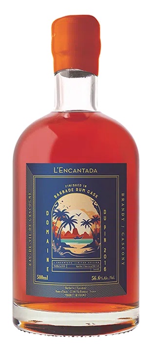 L’Encantada – Domaine du Pin 2016 Finish Rhum (Ugni Blanc) – 56.6 %