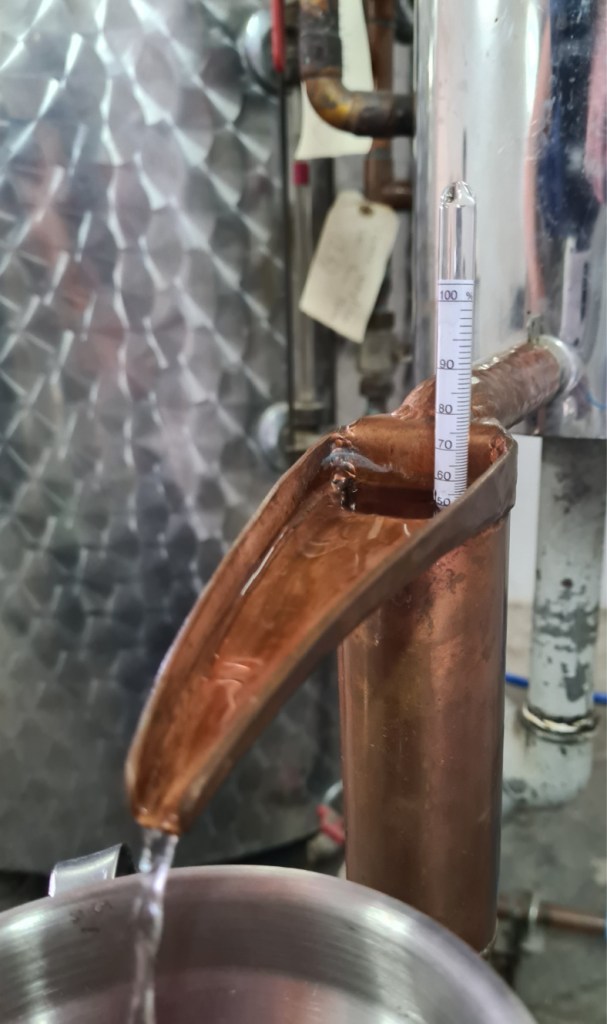 Ampov Rhum - Le coulage