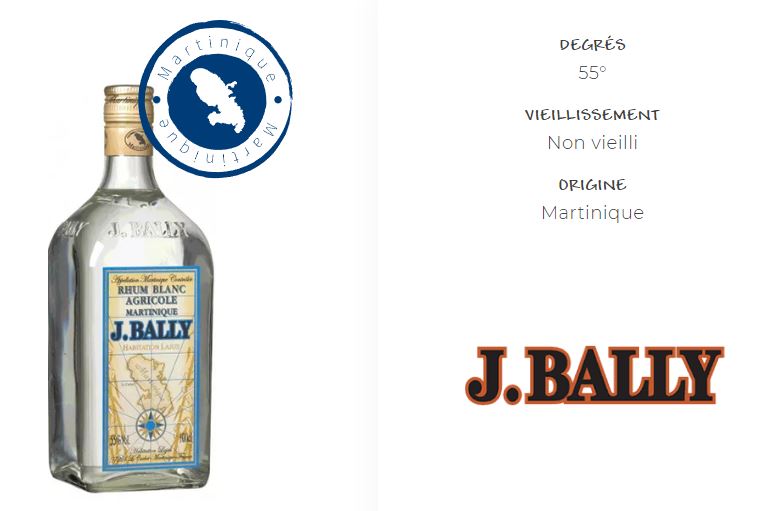 Calendrier de l'avent La Route des Rhums - Jour 13 : J.Bally blanc 55 - 55 %