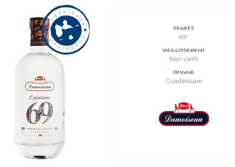 Calendrier de l'avent La Route des Rhums - Jour 21 : Damoiseau L'Expérience 69 - 69 %