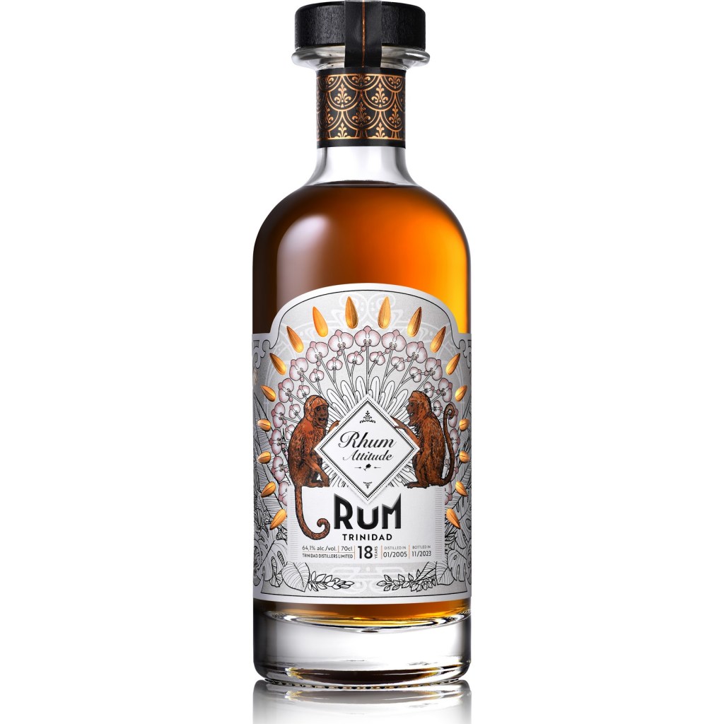 Trinidad TDL 2005 (18 ans) – Embouteillage Rhum Attitude – 64.1 %