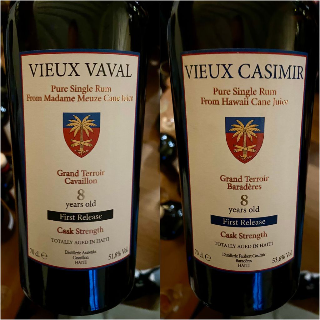 Velier @Excellence Rhum - Vieux Vaval 8 ans et Vieux Casimir 8 ans