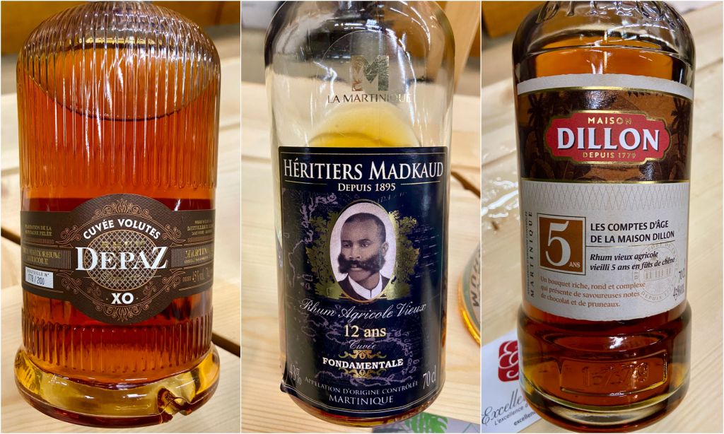 Rhum Fest 2024 - Depaz XO Volutes, Héritiers Madkaud 12 ans et Dillon 5 ans