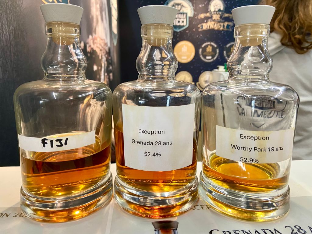 Rhum Fest 2024 - Famille Ricci Exception Fiji, Famille Ricci Exception Grenada 28 ans et Famille Ricci Exception Worthy Park 19 ans