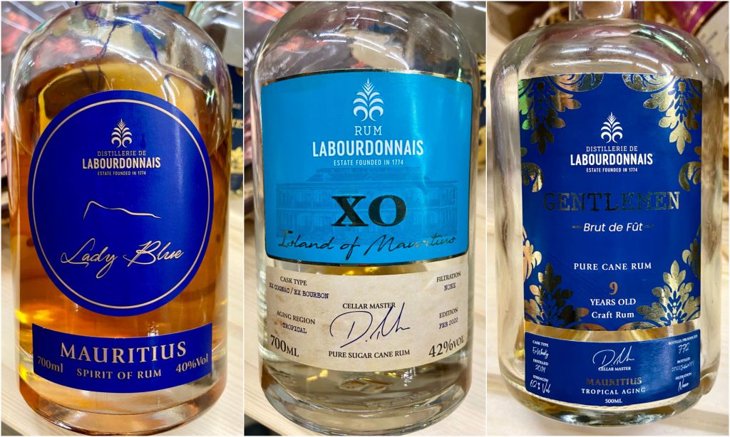 Rhum Fest 2024 - Labourdonnais Lady Blue, Labourdonnais XO et Labourdonnais Gentlemen