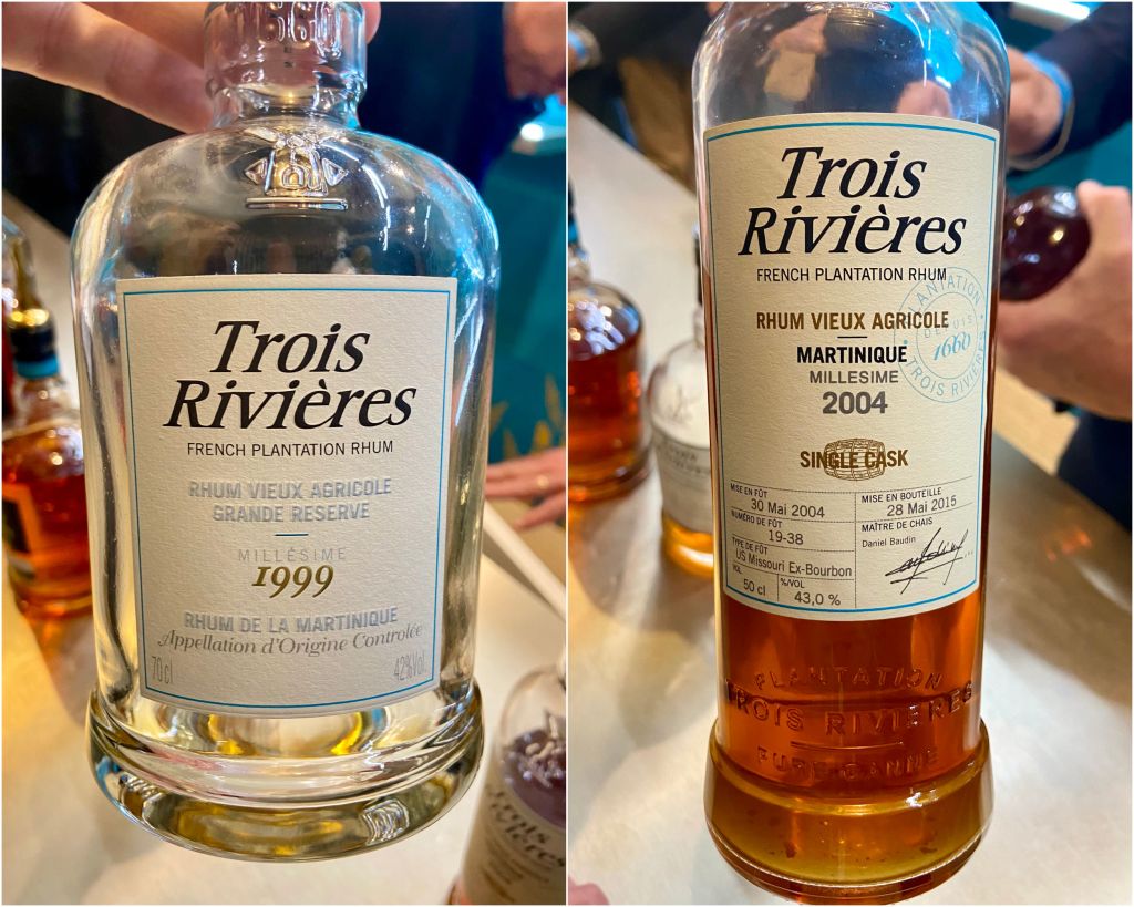 Rhum Fest 2024 - Trois Rivières 1999 et Trois Rivières Single Cask 2004