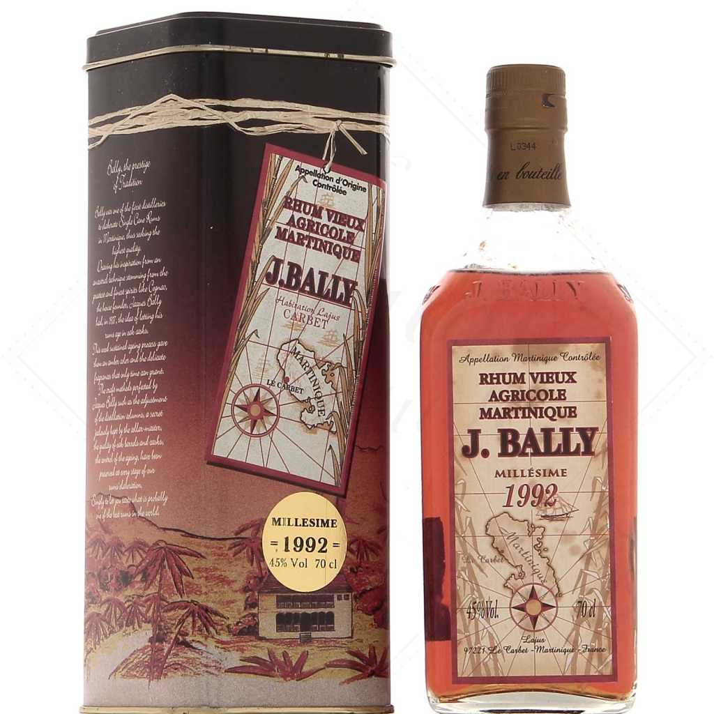 J.Bally 1992 (crédit photo Rhum Attitude)