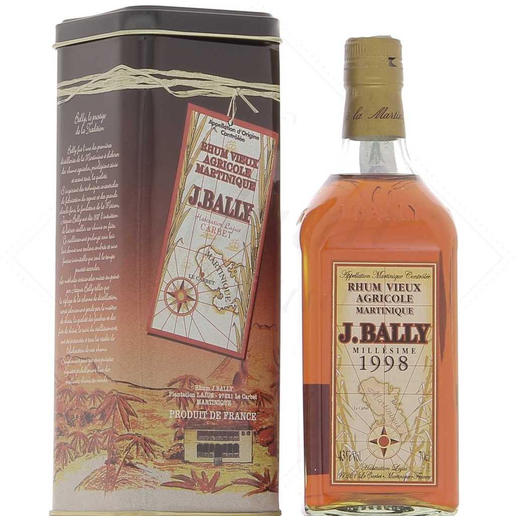 J.Bally 1998 (crédit photo Rhum Attitude)