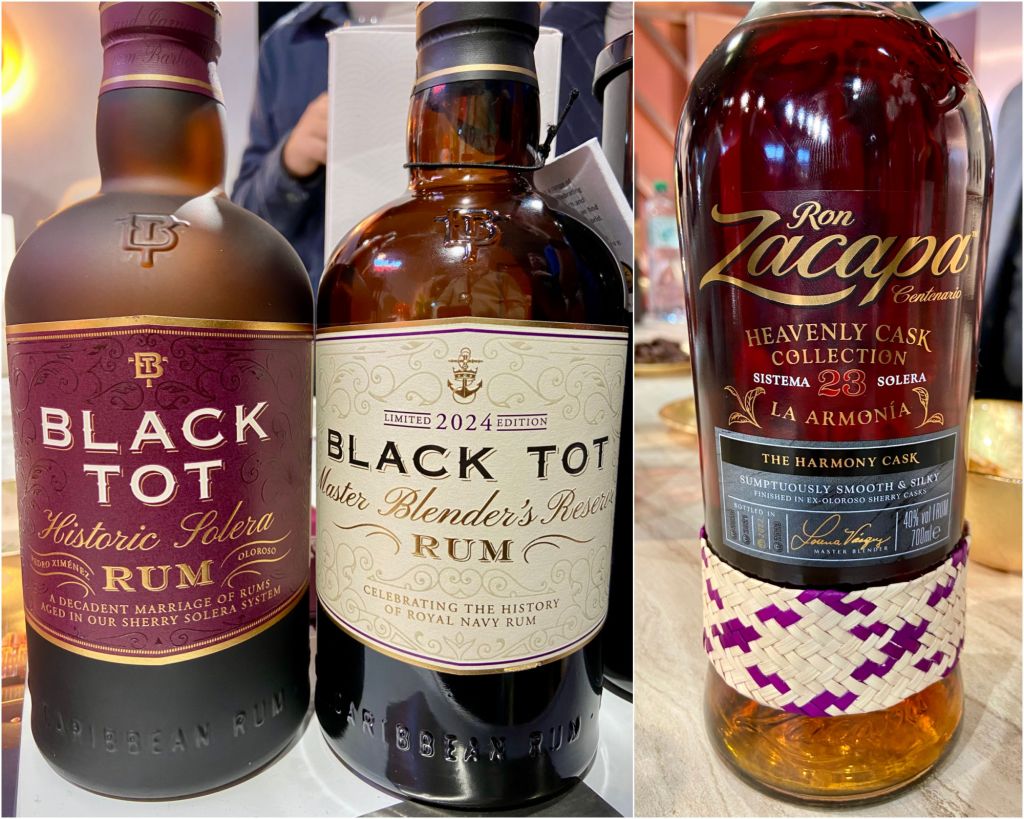 Whisky Live Paris 2024 - Black Tot Historic Solera,  Master Blender's Reserve 2024 et Zacapa La Armonia