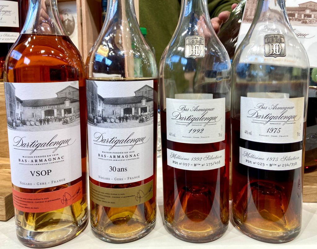 Whisky Live Paris 2024 - Dartigalongue VSOP, 30 ans, Millésime 1992 et millésime 1975