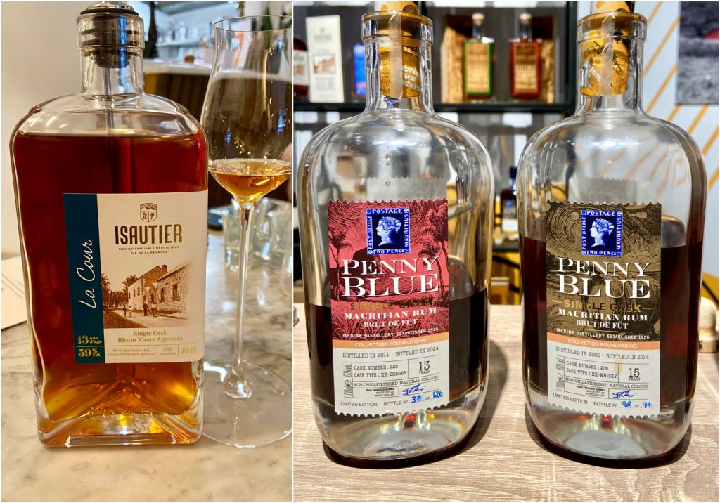 Whisky Live Paris 2024 - Isautier La Cour et Penny Blue Single Cask 13 ans ex-sherry et 15 ans ex-whisky