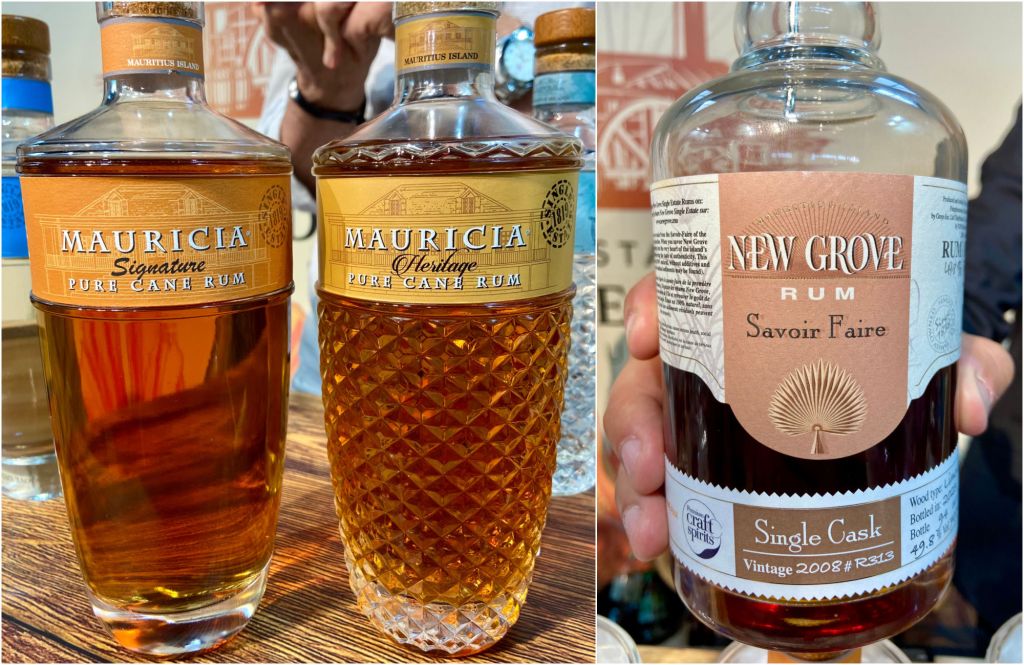 Whisky Live Paris 2024 - Mauricia Signature et Heritage et New Grove Single Cask 2008 pour PCS