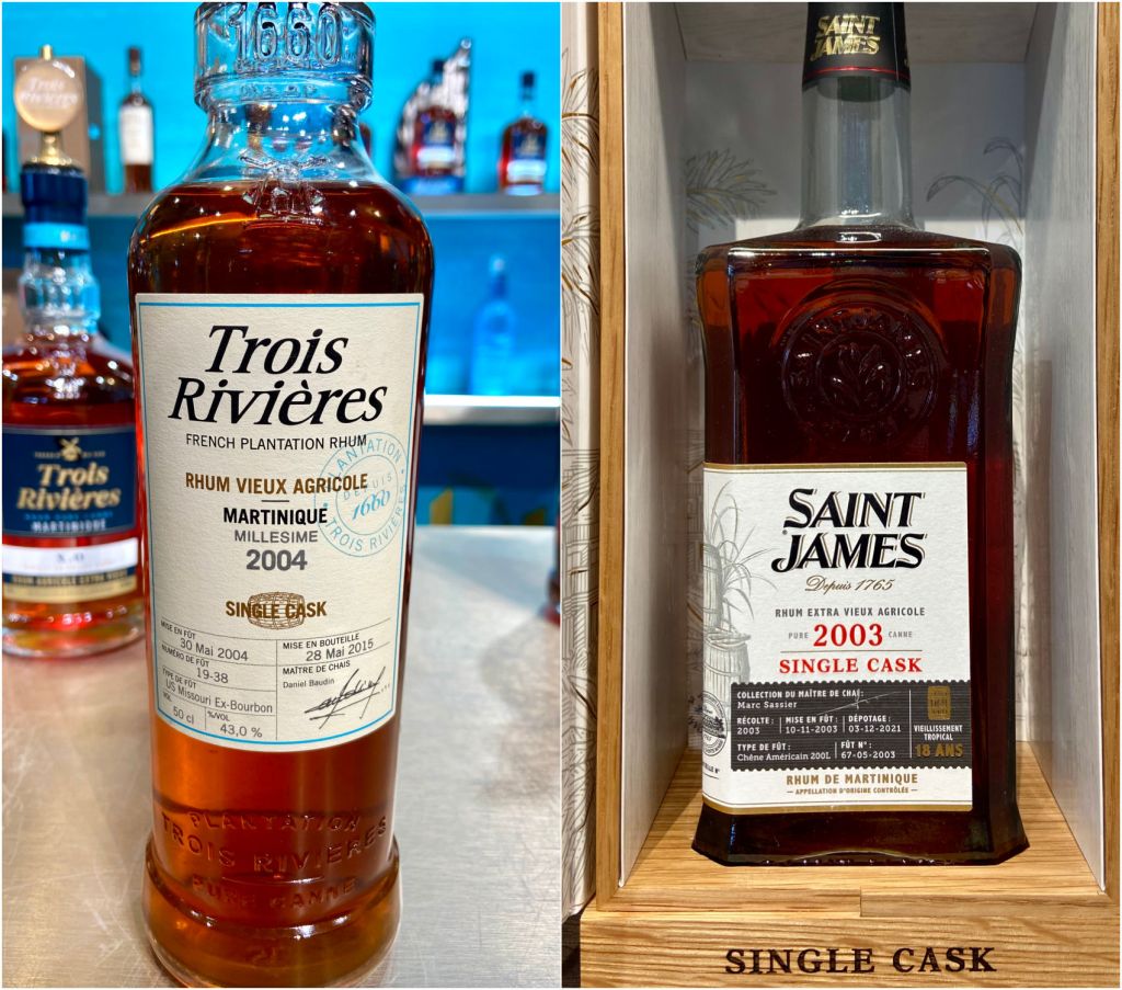Whisky Live Paris 2024 - Trois Rivières Single Cask 2004 et Saint James Single Cask 2003