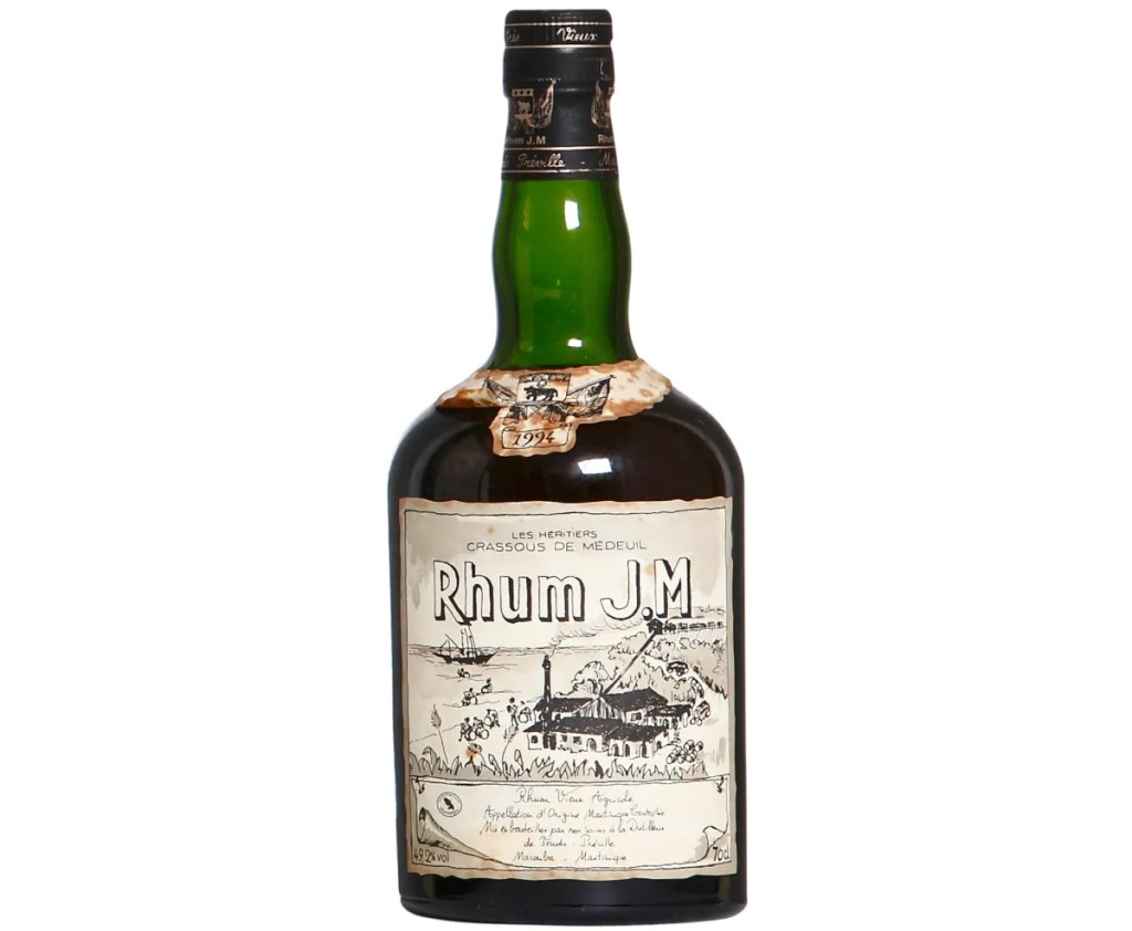 Rhum J.M 10 ans Millésime 1994 (photo ROW Spirits)
