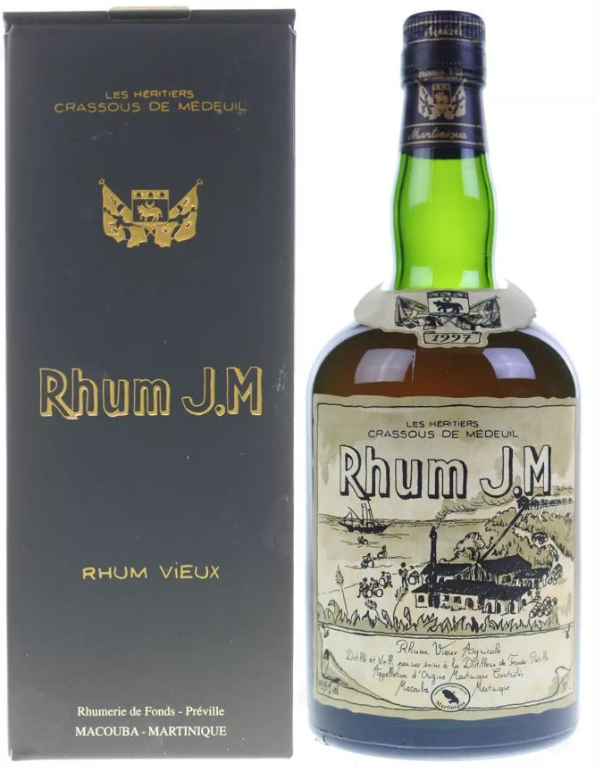 Rhum J.M 10 ans Millésime 1997 (photo Excellence Rhum)