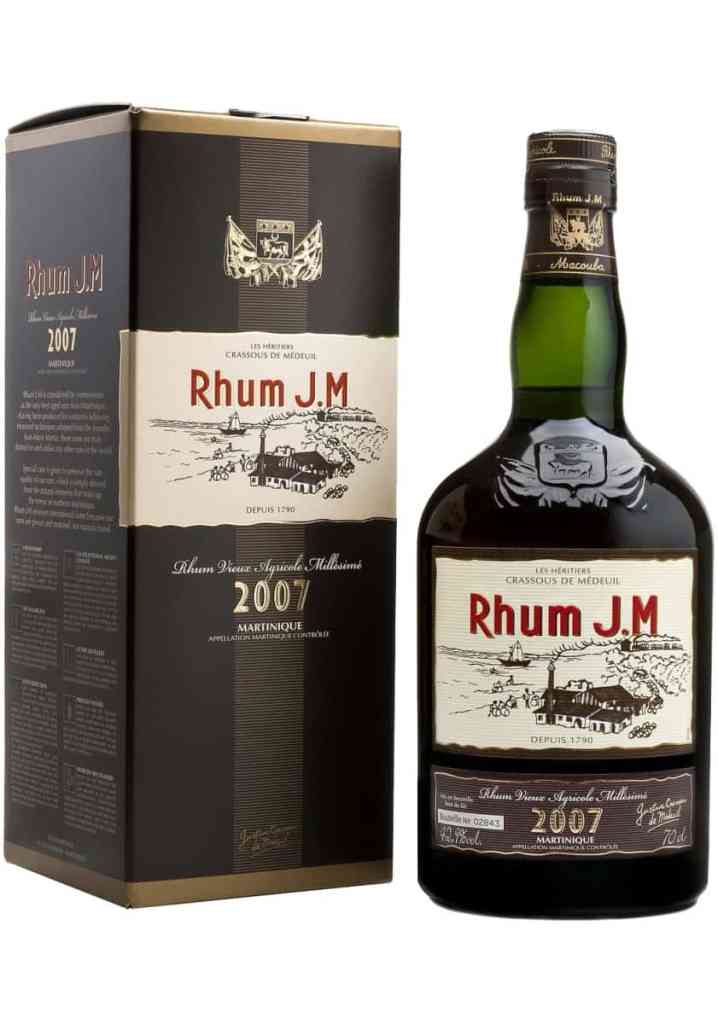 Rhum J.M 10 ans Millésime 2007 (photo Excellence Rhum)