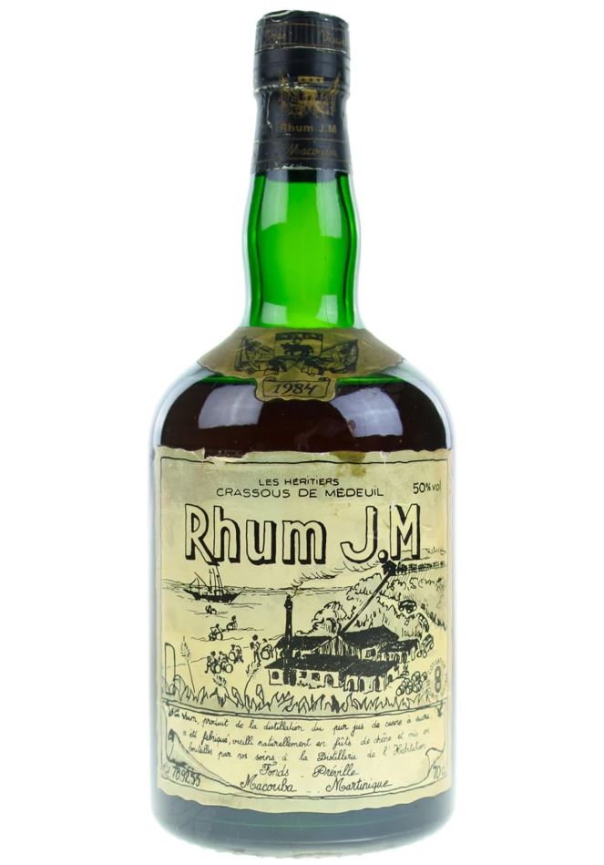 Rhum J.M 10 ans Millésime 1984 (photo Excellence Rhum)