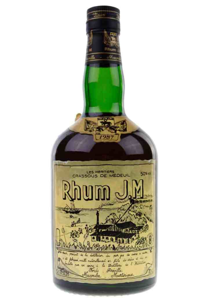 Rhum J.M 10 ans Millésime 1987 (photo Excellence Rhum)
