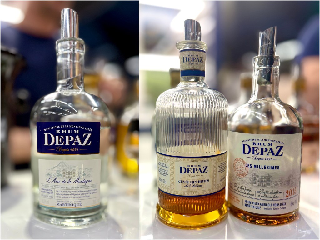 Rhum Fest 2025 - Depaz L'Âme de la Montagne, Cuvée des Hôtes et Millésime 2015