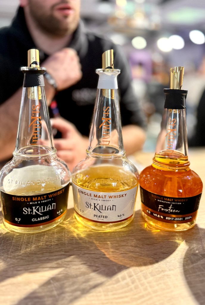 Salon La Maison 2025 - St Kilian Classic, Peated et Fourteen
