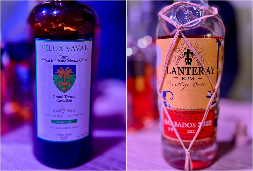 Salon La Maison 2025 - Vaval Vieux 7 ans et Planteray Barbados 2022 High Ester