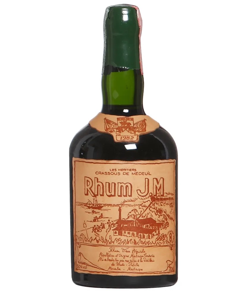 Rhum J.M 15 ans Millésime 1982 (photo ROW Spirits)